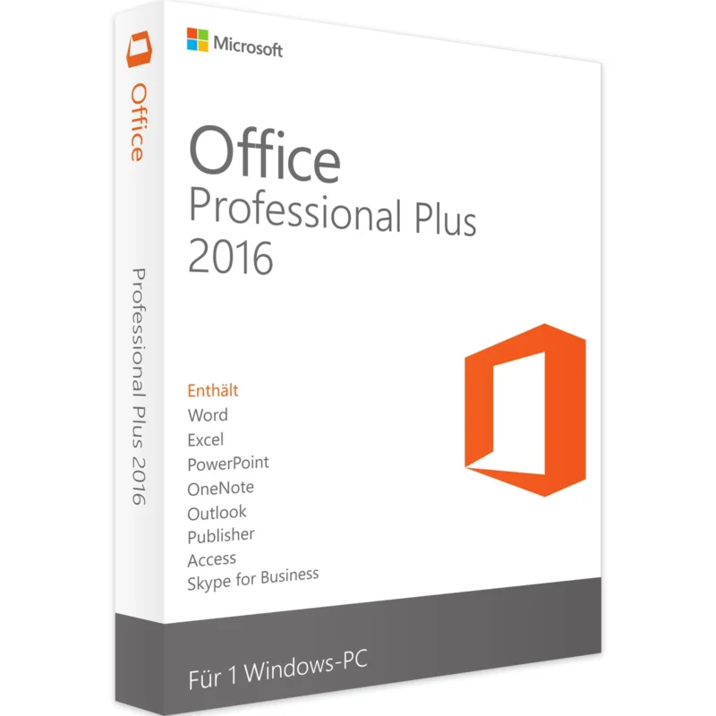 Microsoft Office 2016 Professional Plus